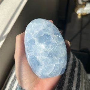 Blue Calcite Freeform